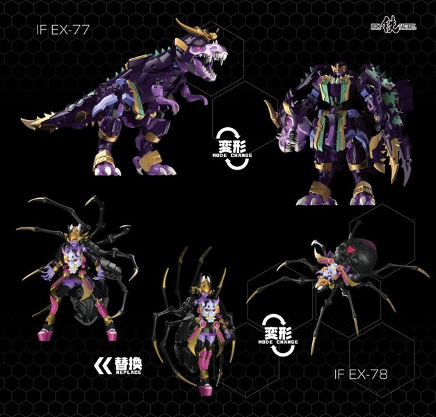 Image Of Iron Factory Samurai Menasor And Beasts Legends 2024  (2 of 9)